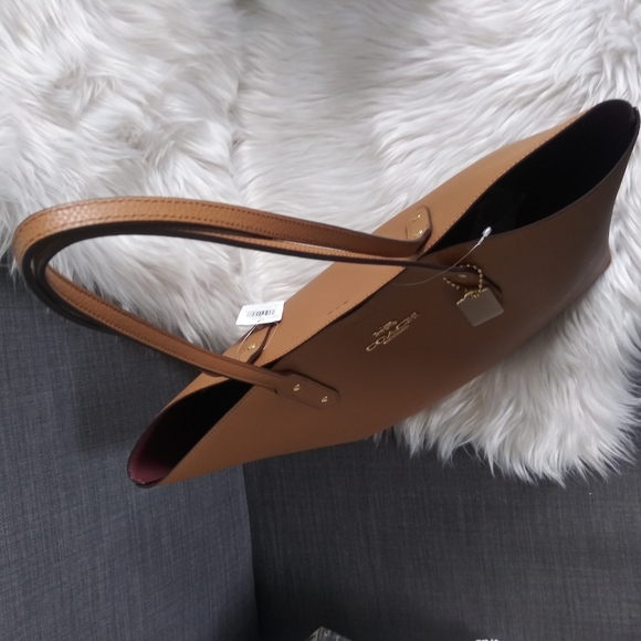 NWT COACH LTN TOWN TOTE HANDBAG SHOULDER BAG - Picture 7 of 10